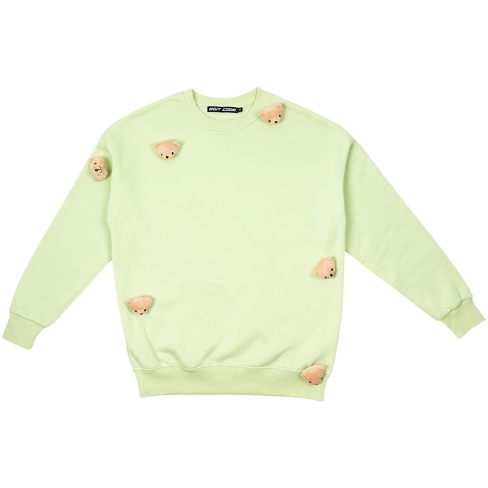 GREEN TEDDY SWEATSHIRT - Brand New with Tags